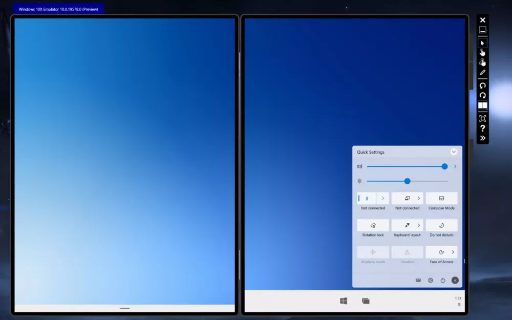 Новый Action Center Новый Action Center