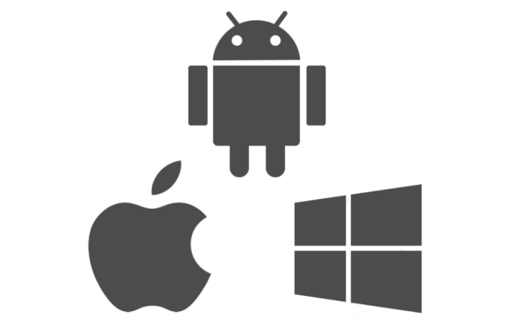 iOS, Android, Windows Phone