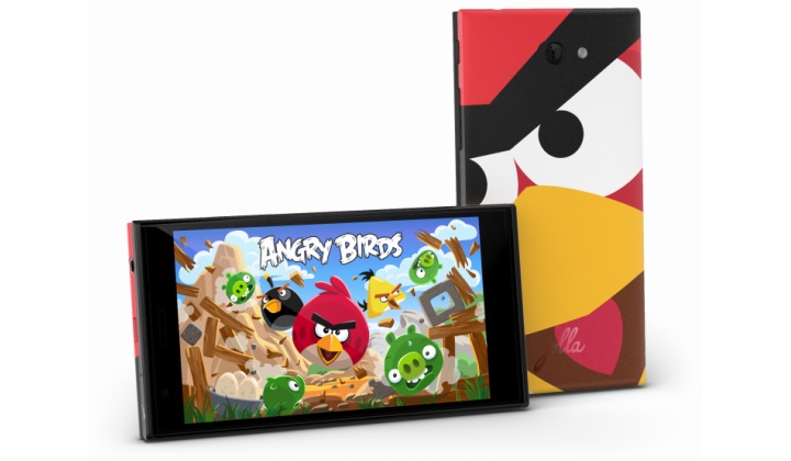 Jolla Sailfish и Angry Birds