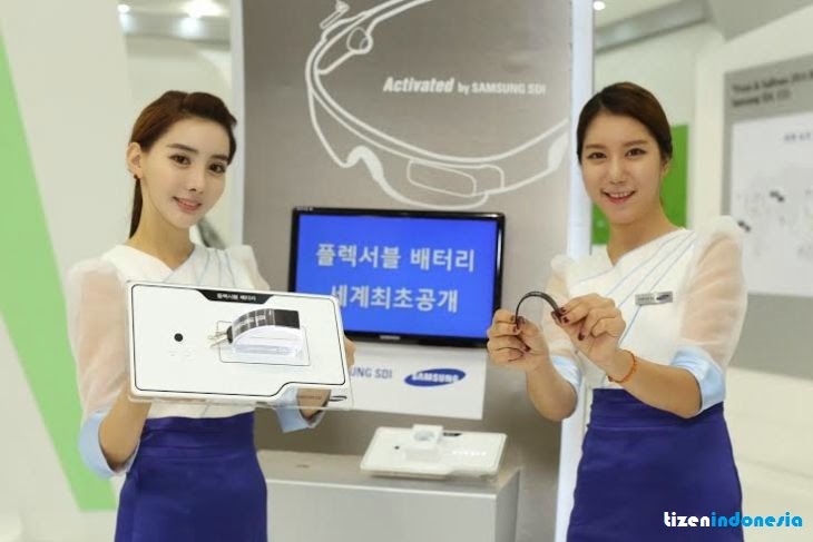 Гнущиеся аккумуляторы Samsung