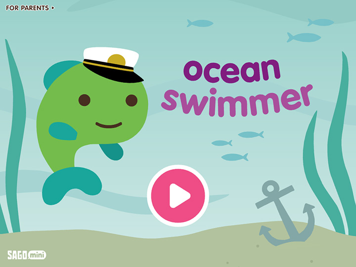 Ocean Swimmer — детская игра для iPhone и iPad