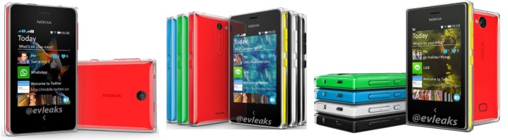 Nokia Asha 500, 502 и 503