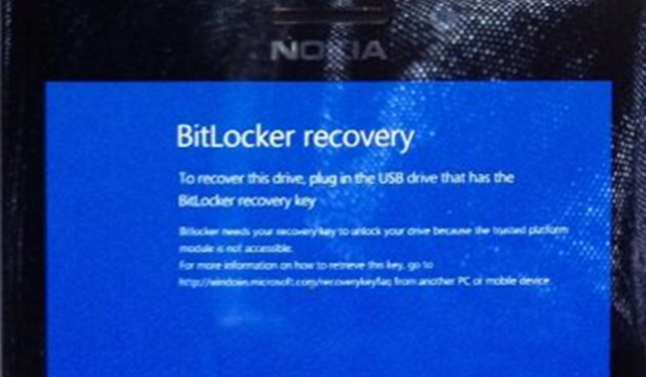 Ошибка расшифровки BitLocker
