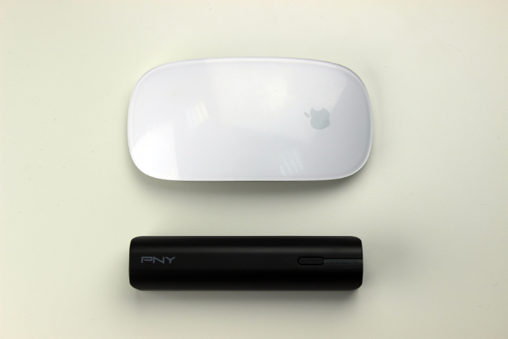 PNY PowerPack T2600 и Magic Mouse
