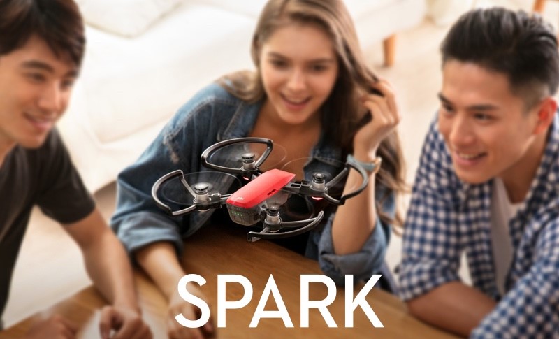 DJI Spark: «взрослый» селфи-дрон с управлением жестами