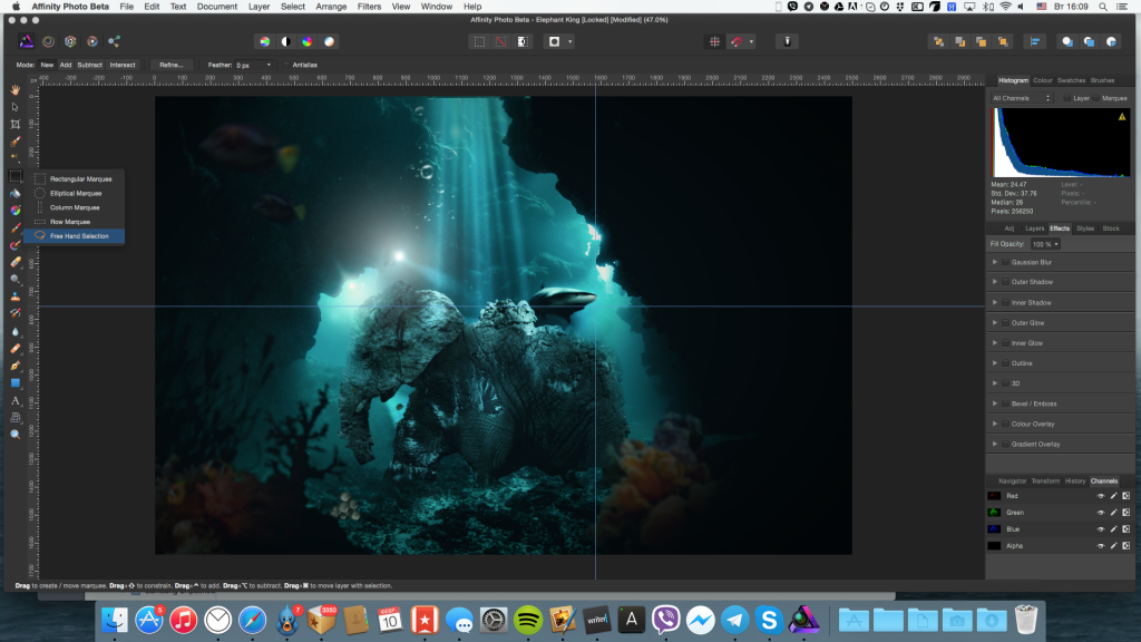 Affinity Photo — графический редактор, который планирует вытеснить Photoshop и Pixelmator
