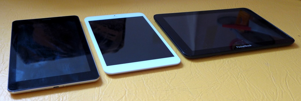 BB-mobile Techno 7.85 3G TM859B, PocketBook SURFpad 3 10,1 и Highscreen Alpha Tab