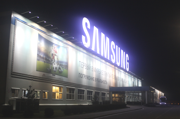 Экскурсия на завод Samsung в Калужской области