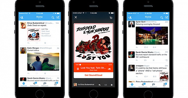 В приложении Twitter на Android и iOS теперь можно слушать музыку
