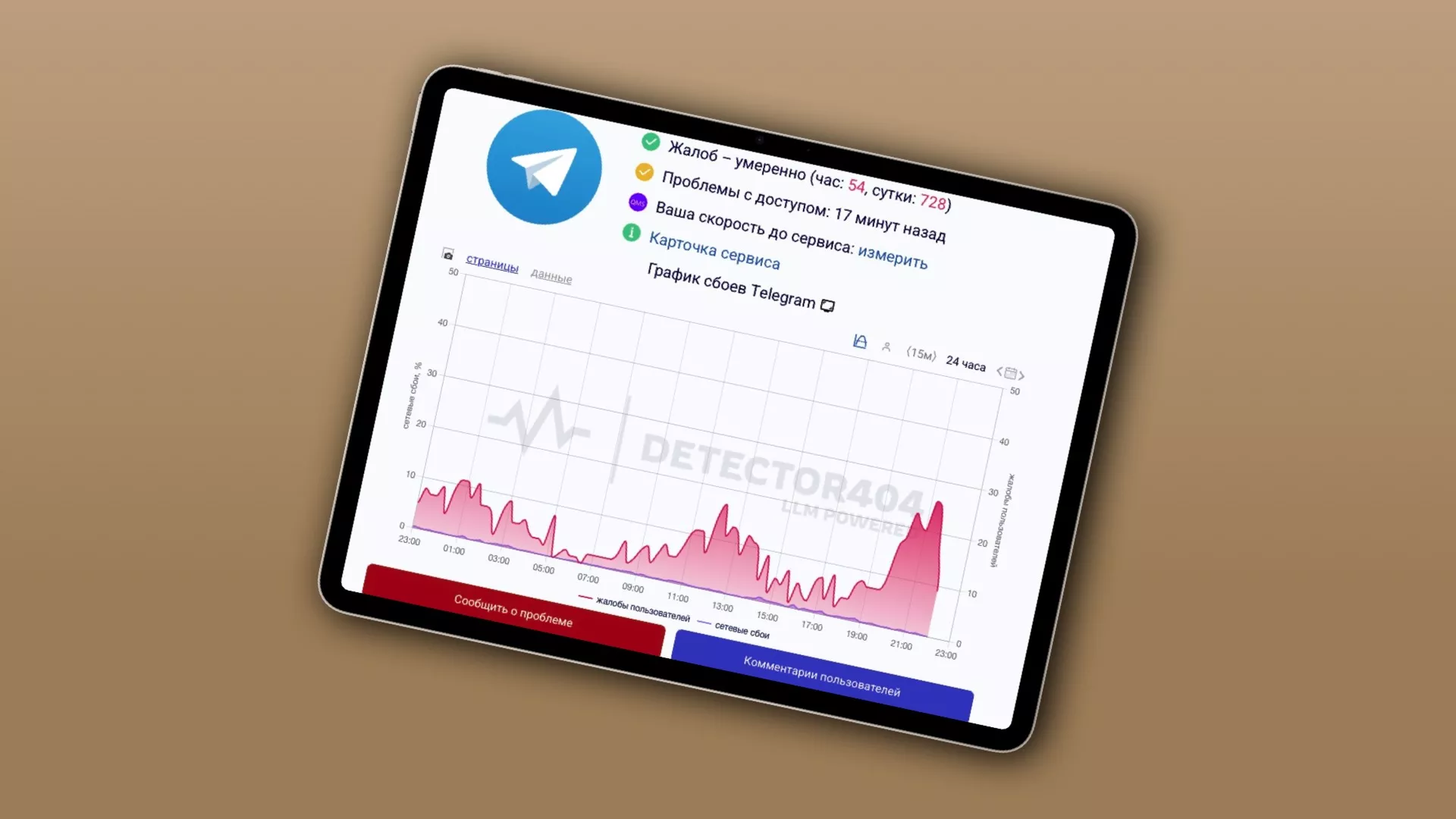Telegram в России работает нестабильно и жутко тормозит