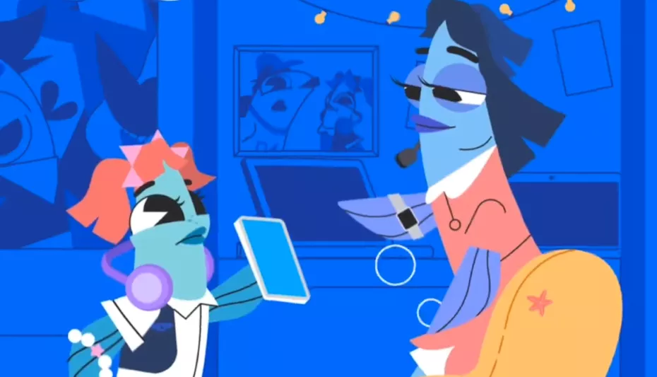 В новом сезоне Цифрового ликбеза от Авито Ряпушка Варя и Налим Максим учатся безопасно бронировать жилье и помогать в интернете