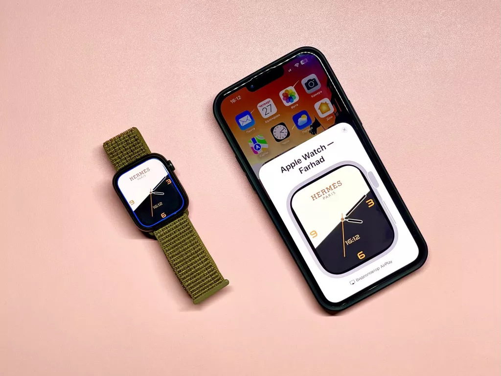 Apple Watch on iPhone