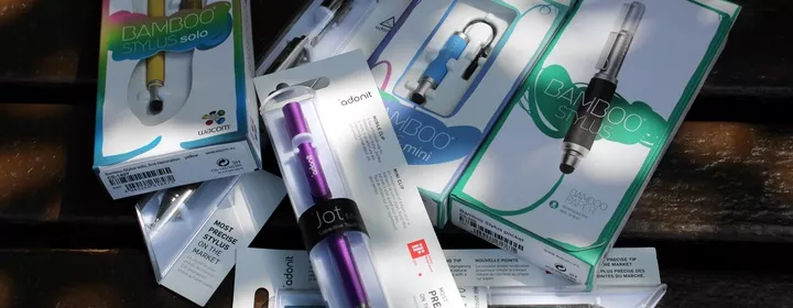 Обзор и сравнение стилусов Adonit и Wacom