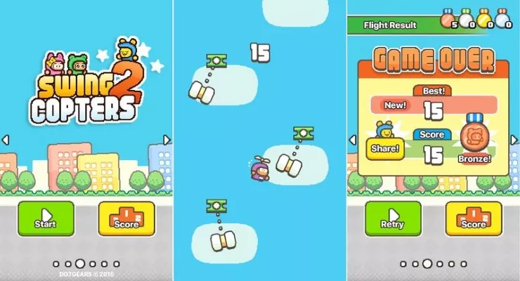 Swing Copters 2