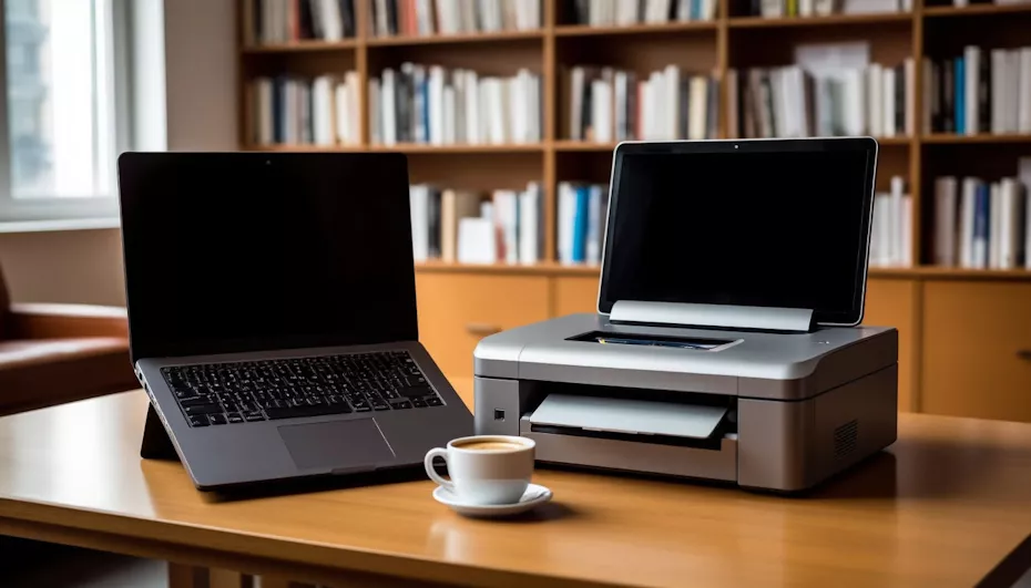 ПК и принтер