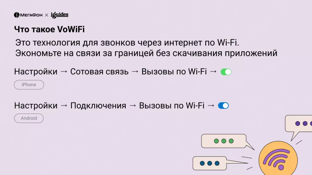 Что такое VoWiFi Что такое VoWiFi