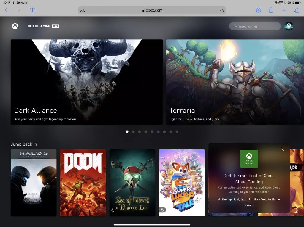 Xbox Cloud Gaming Xbox Cloud Gaming