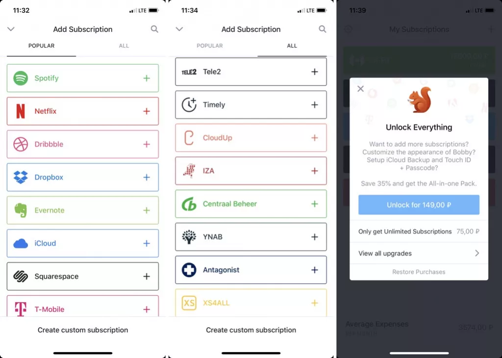 Как следить за всеми подписками и ежемесячными расходами в одном приложении Как следить за всеми подписками и ежемесячными расходами в одном приложении