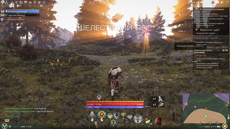 Иногда игра выдает совершенно невероятную картинку