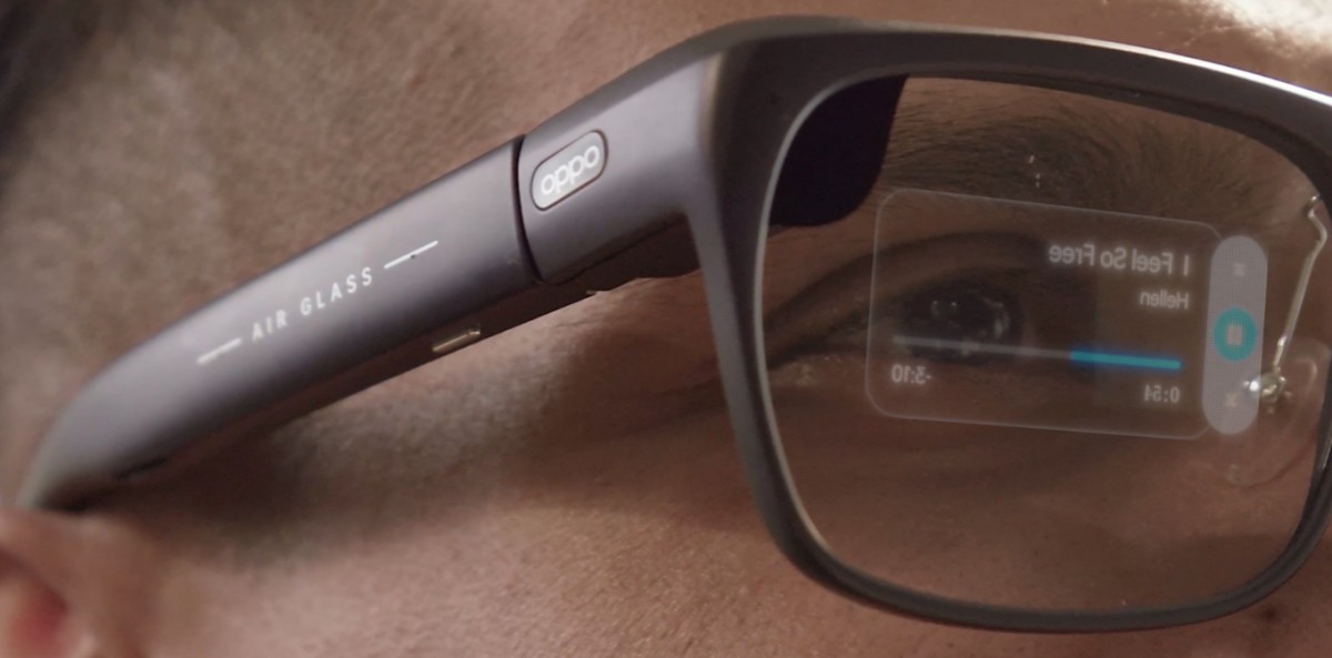 Oppo показала рабочий прототип XR-очков Air Glass 3