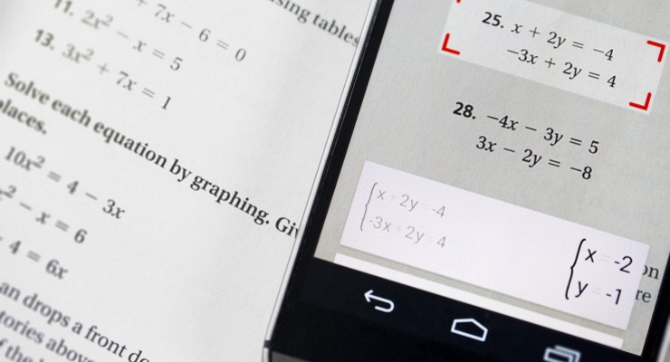 На Android появилось приложение Photomath для быстрого решения  математических задач