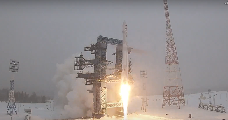 В Минобороны рассказали о запуске ракеты-носителя Ангара-1.2