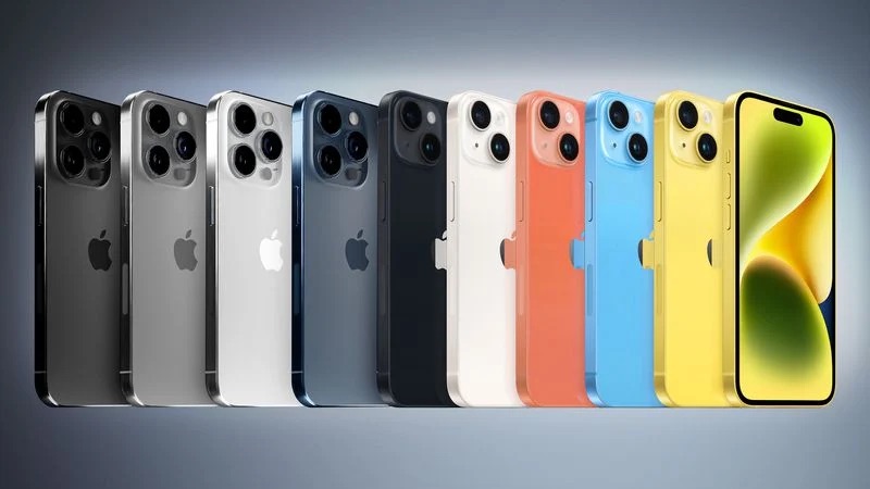 Слишком уныло: все расцветки iPhone 15 и iPhone 15 Pro показали на живых фото