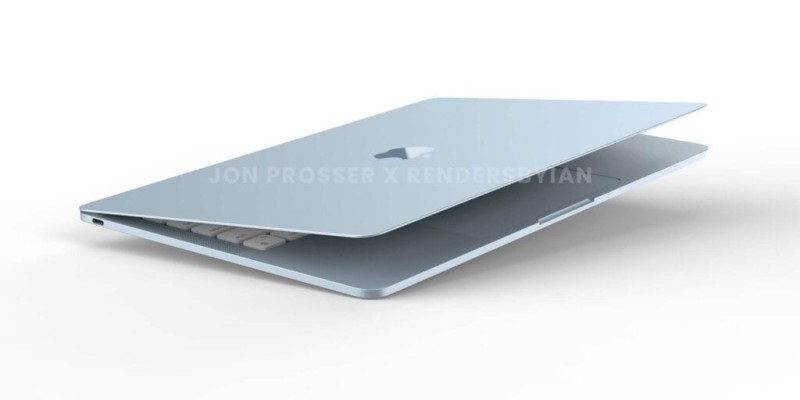Опубликованы изображения MacBook Air в новом дизайне