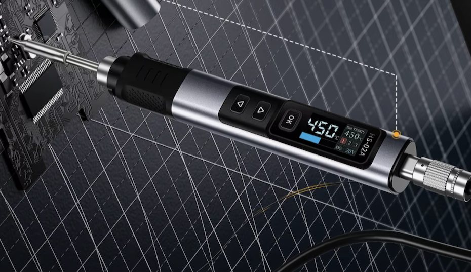 Нашли на AliExpress паяльник здорового человека  крутость зашкаливает, комплект огонь, руки покрываются золотом