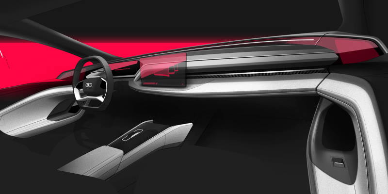 Представлен концепт Audi A6 e-tron — электромобиль премиум-уровня