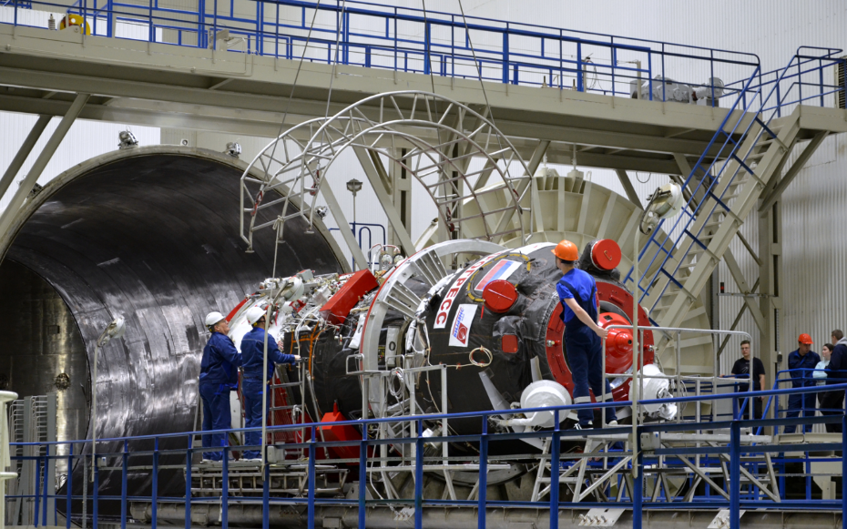 На Байконуре корабль Прогресс МС-30 проверят на герметичность