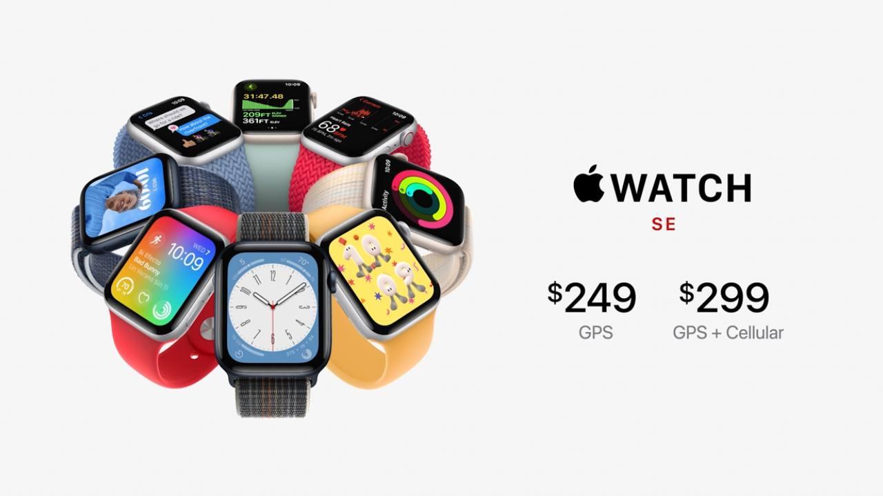 Презентовано второе поколение Apple Watch SE: доступные умные часы