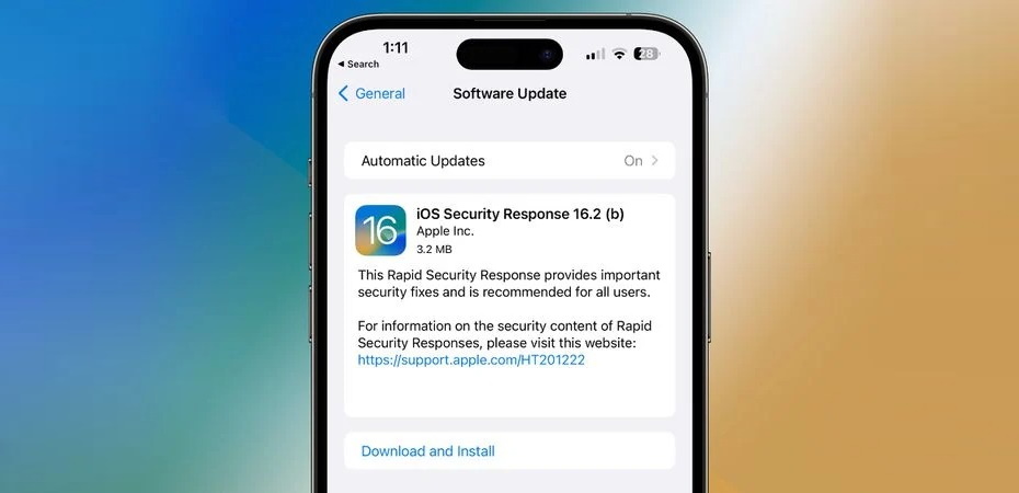 Apple выпустила экспериментальный апдейт iOS 16.2