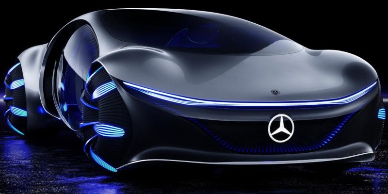 Автомобилем Mercedes-Benz VISION AVTR можно управлять силой мысли