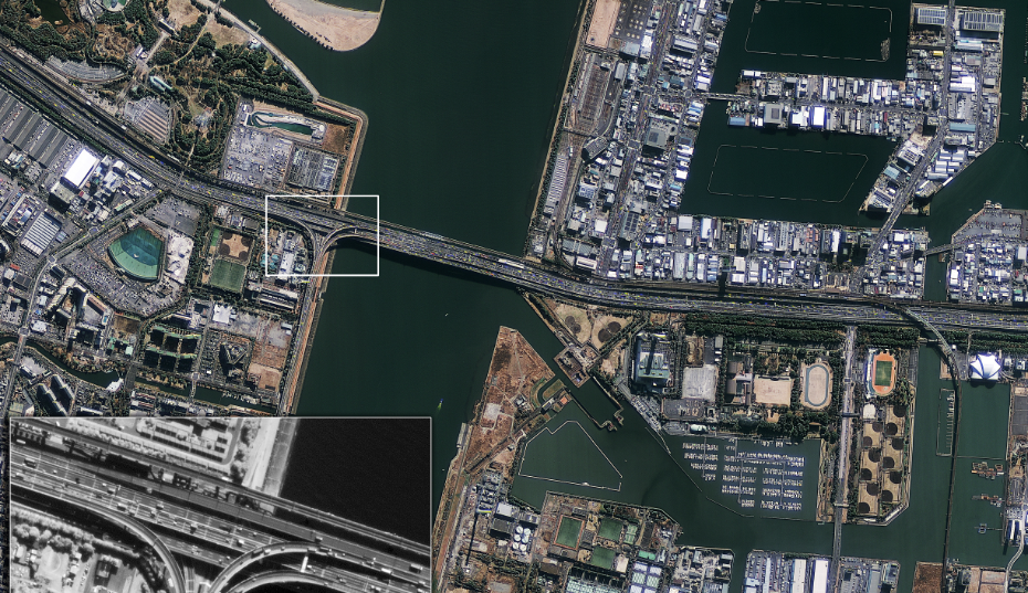 Спутник Ресурс-П сделал снимок Токио в сверхвысоком разрешении