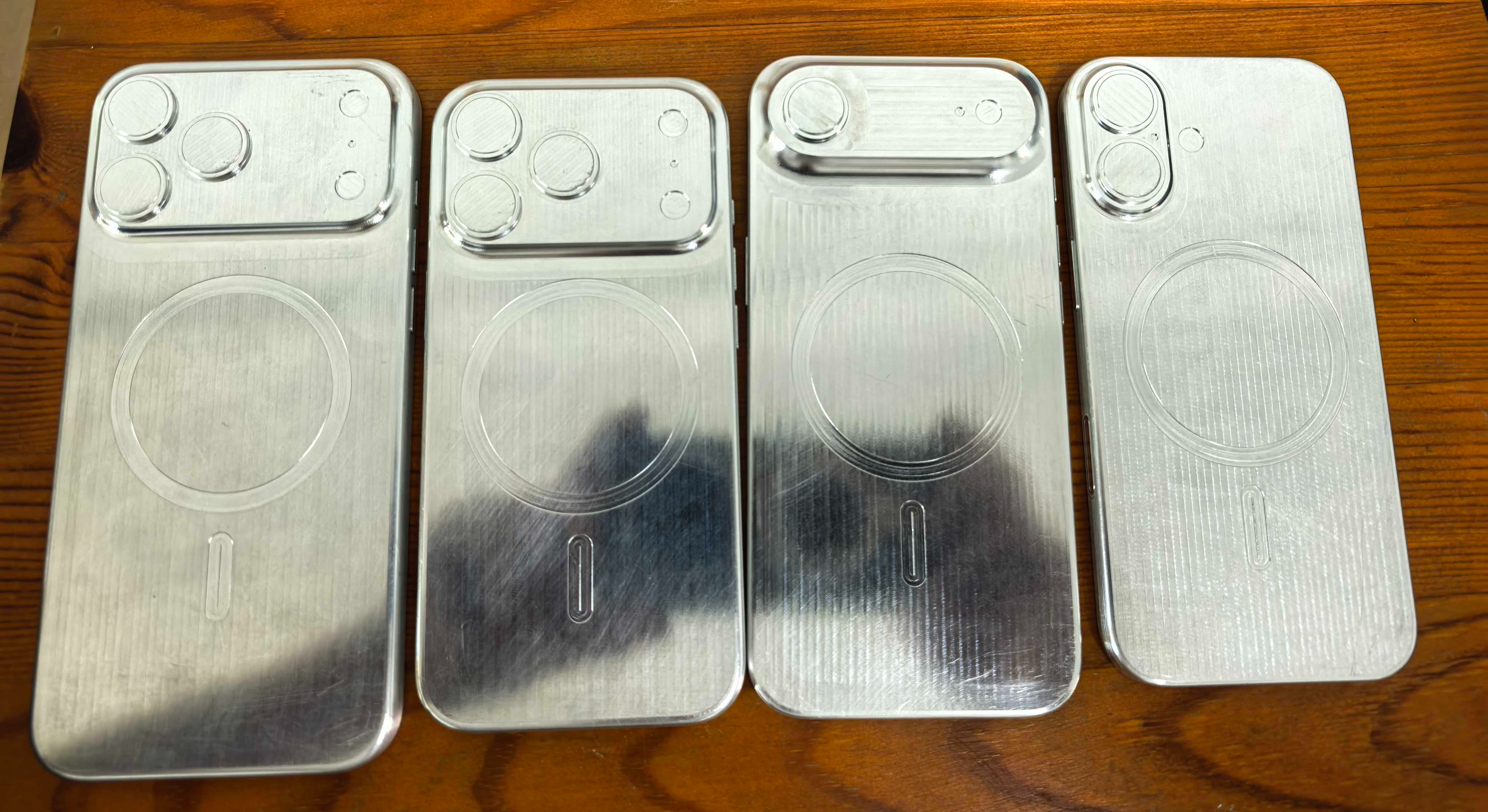 В сеть слили муляжи всех iPhone 17. Теперь известны их точные размеры