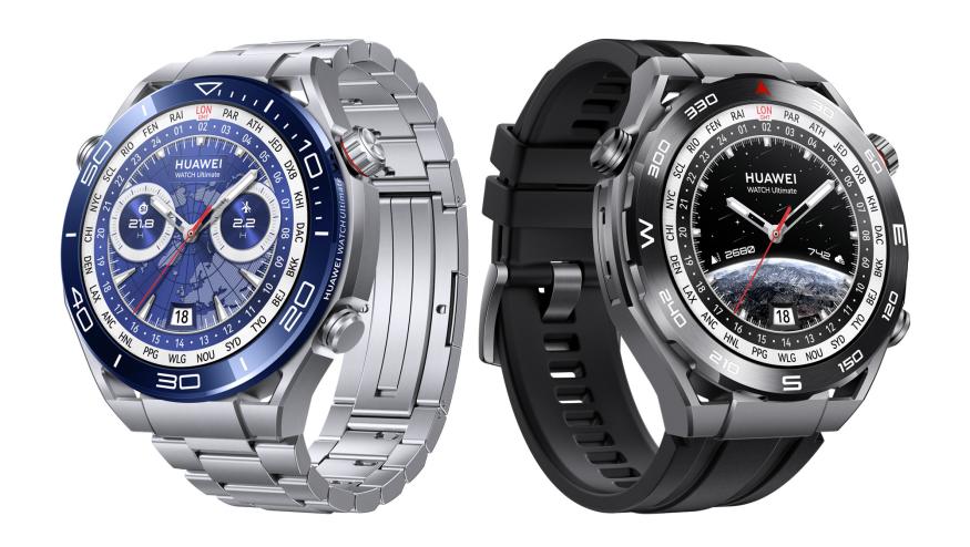 Представлены смарт-часы Huawei Watch Ultimate. Выглядит как гибрид Apple Watch Ultra с Rolex Submariner