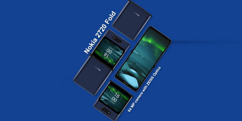 Nokia готовит складной смартфон