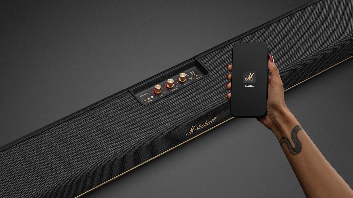 Представлен Marshall Heston 120  первый саундбар легендарного бренда