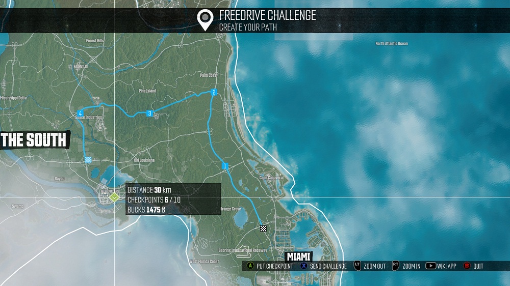 Карта региона