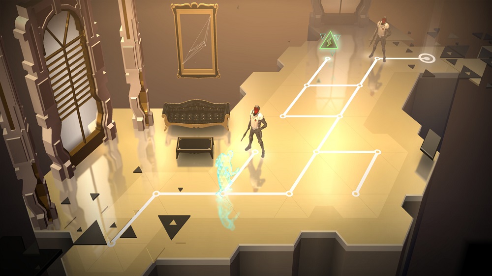 Шикарный золотой дизайн с низкополигональными моделями