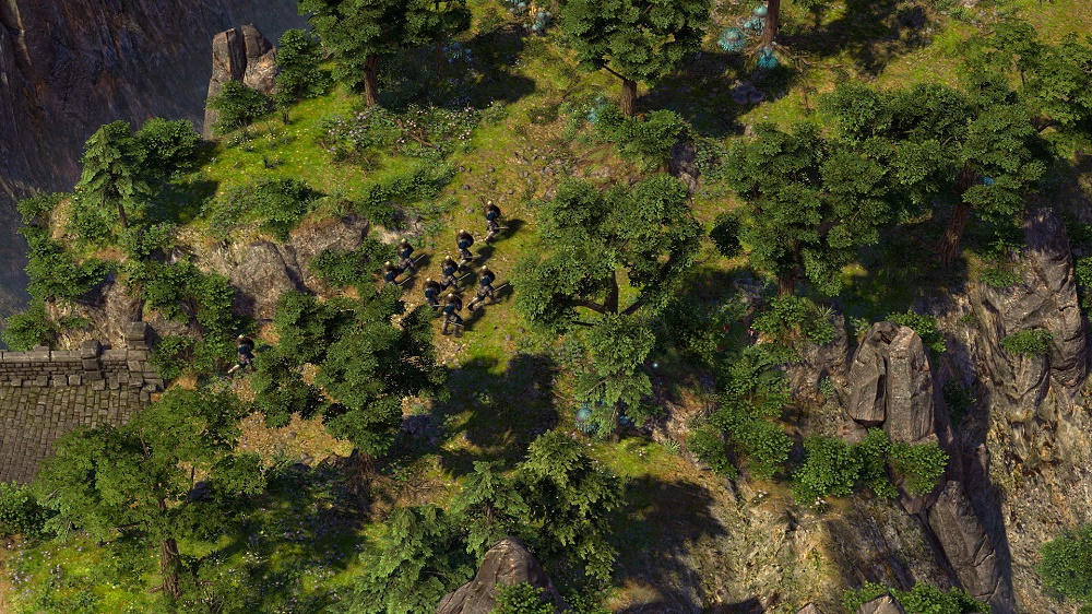 Юниты смотрятся с окружающей средой гармонично