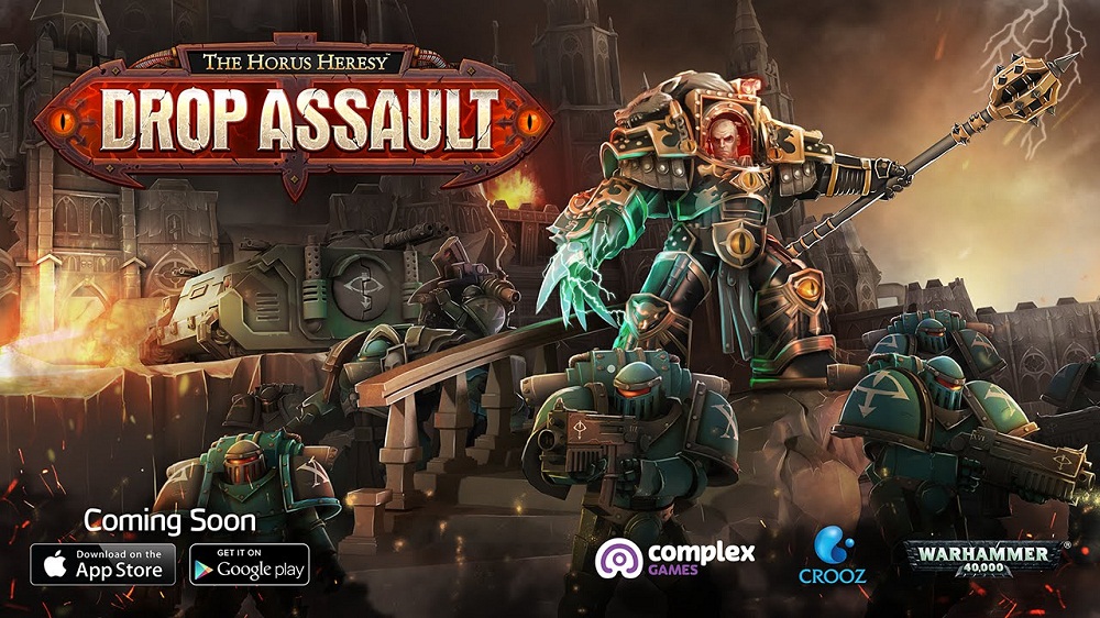 Магистр Войны Хорус во главе своих Астартес