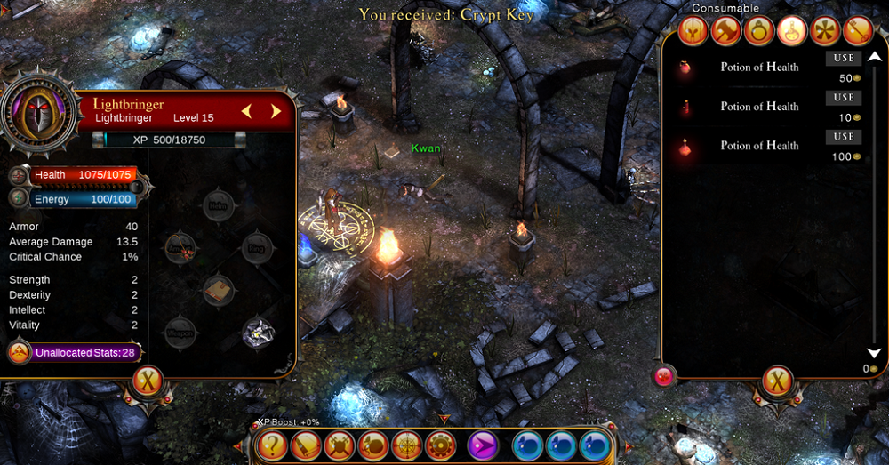 Меню смотрятся вполне дружелюбно и понятно