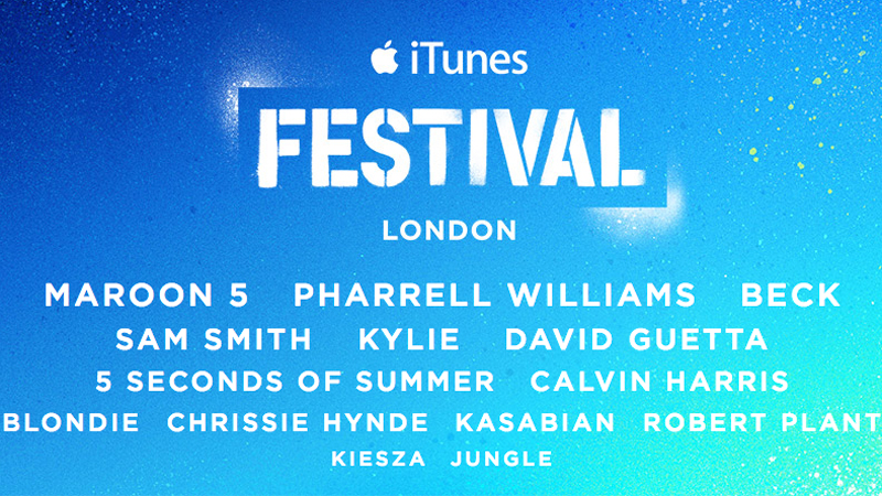 Расписание iTunes Festival 2014