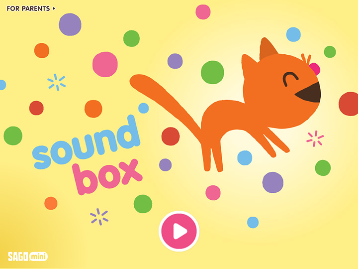 sound box — игра для малышей от sago sago
