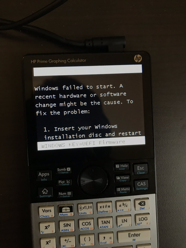 HP Prime Graphing Calculator