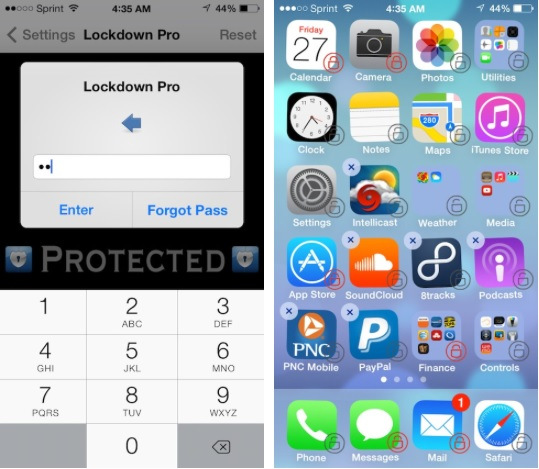 Lockdown Pro iOS 7