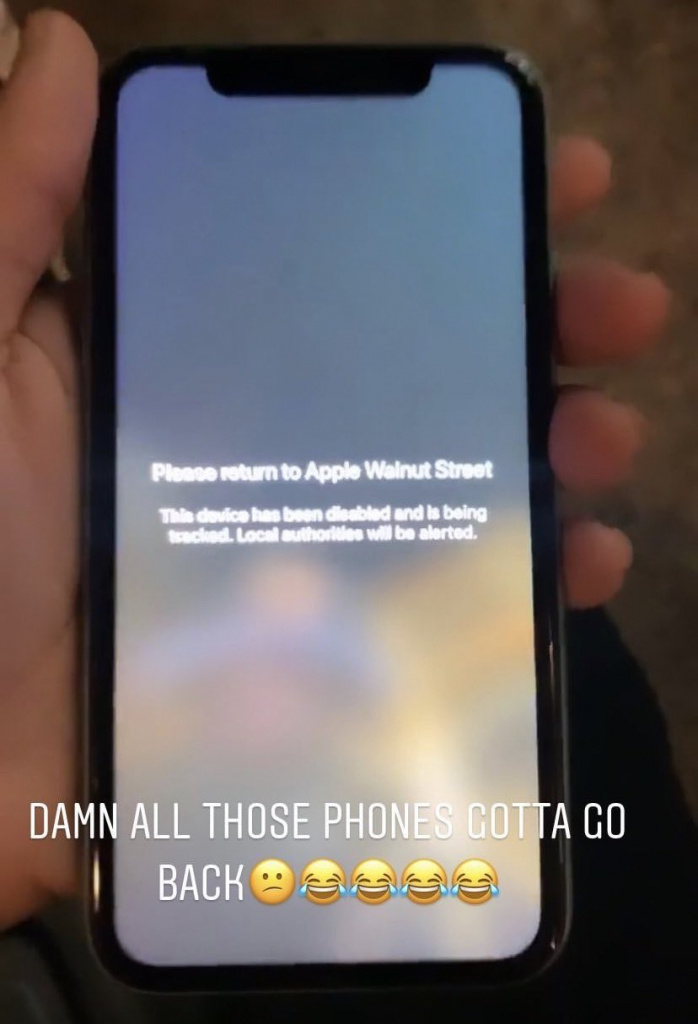 Краденый iPhone