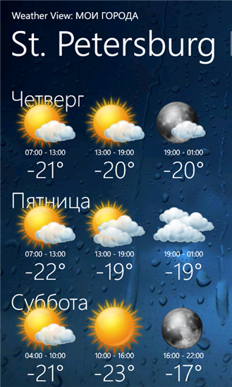 Weather View